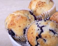 Recette muffins aux myrtilles et céréales