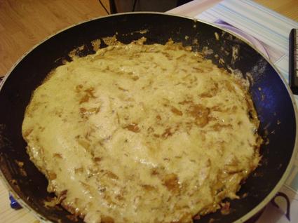 Recette omelette sucrée aux pommes