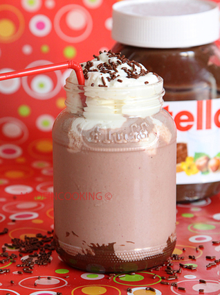 Recette de milk-shake nutella®-fraises
