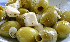 Feta aux olives pour 6 personnes
