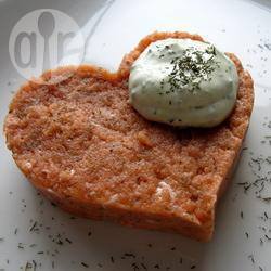 Recette tartare de saumon à la crème de basilic – toutes les ...