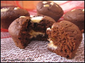 Muffins aux deux chocolats pour 4 personnes