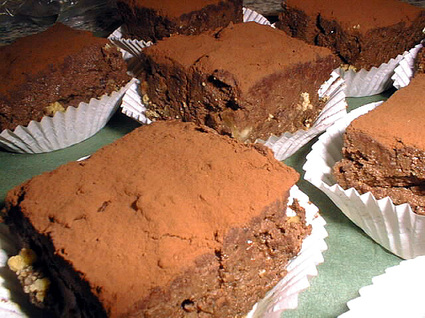 Recette fondants chocolat-noisettes (friandises)