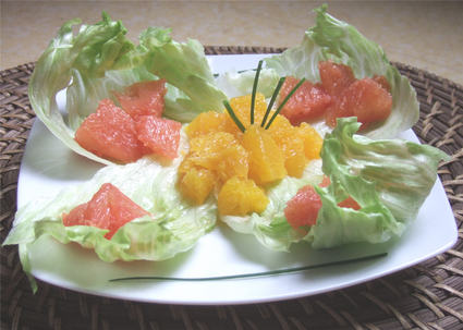 Recette de salade d'agrumes