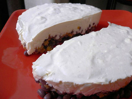Recette de cheesecake d'haricots azukis aux fines herbes