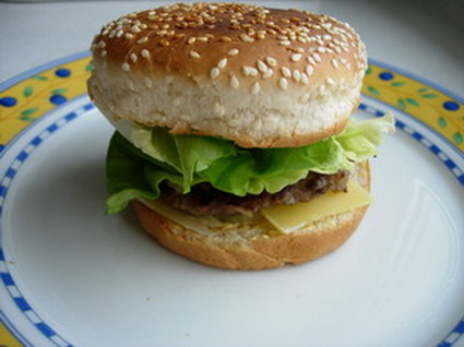 Hamburger maison tout simple