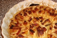 Recette tarte aux pommes caramélisées