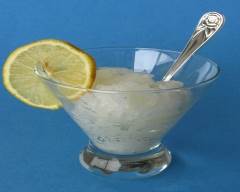 Recette sorbet au citron et lait de coco