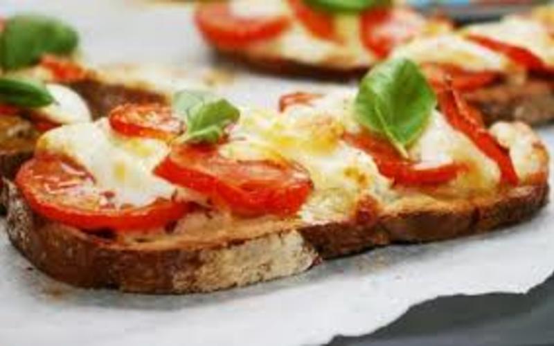 Recette bruschetta tomate  mozza facile économique et rapide ...