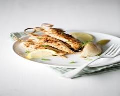 Aiguilletes de poulet marinees au yaourt mielle | cuisine az