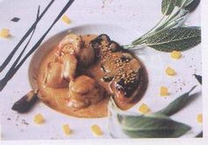 Recette de fondant de noix de saint-jacques au foie gras