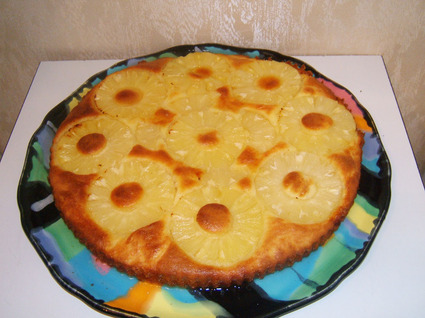 Gâteau à l'ananas