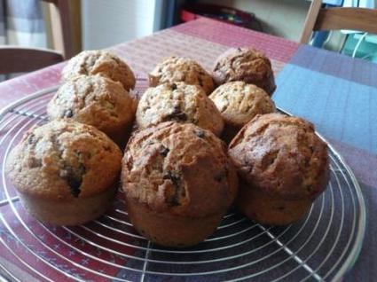 Recette de muffins aux pépites de chocolat rapides