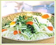 Recette salade de vermicelles au concombre de france