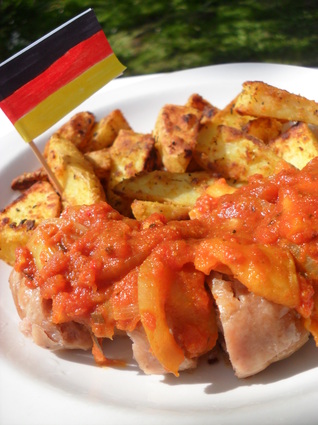 Recette de currywurst allemande
