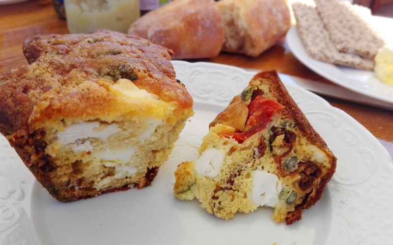 Recette cake feta, tomates, graines de courge. mon préféré ...