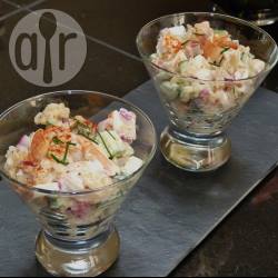 Recette salade de riz aux crevettes avec mayonnaise – toutes les ...