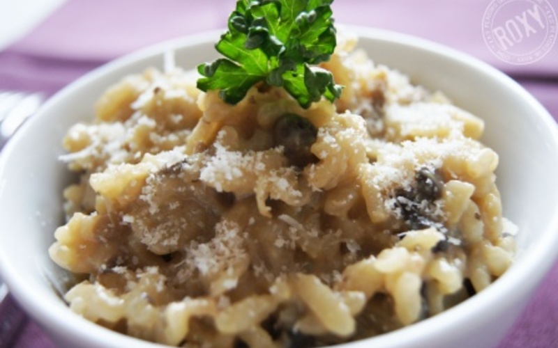 Recette risotto simple aux champignons pas chère > cuisine étudiant