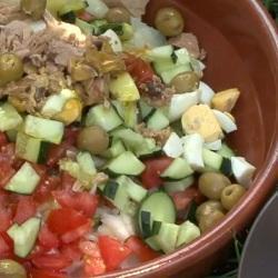 Recette salade paysanne à l'espagnole – toutes les recettes ...