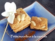 Petits moelleux à la cannelle et aux amandes