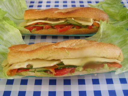 Recette de sandwich végétarien