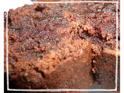 Recette de cake façon brownie chocolat-carambar et tonka