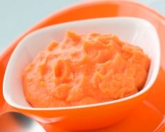 Recette purée de potiron aux carottes