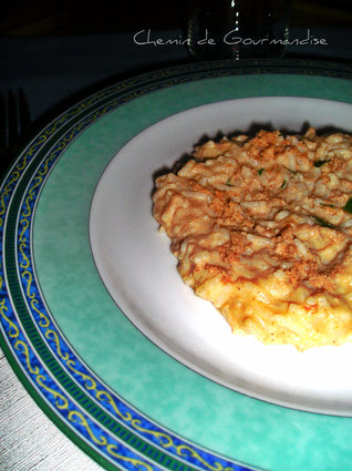 Recette de risotto au thon épicé