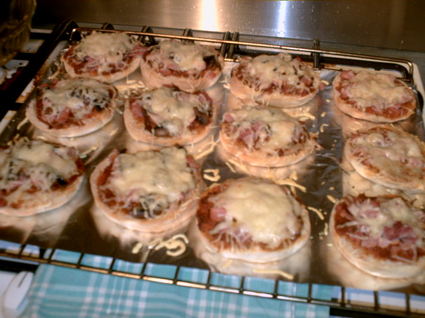 Muffins anglais façon pizza