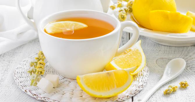 Recette de thé au citron détox à moins de 50 calories