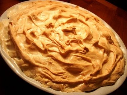 Recette de tarte au citron meringuée et pâte sablée maison
