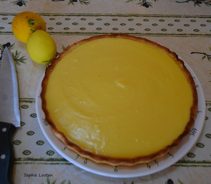 Recette tarte au citron