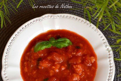 Recette de soupe froide de toscane : pappa al'pomodoro