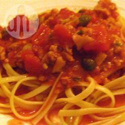 Recette spaghetti à la sauce tomate et aux palourdes – toutes les ...