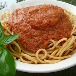 Recette spaghettis en sauce estivale – toutes les recettes allrecipes