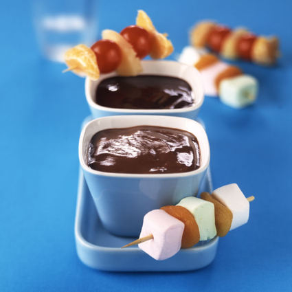 Recette de fondue mont blanc aux deux chocolats