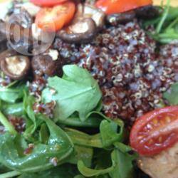 Recette salade de quinoa aux champignons shiitake – toutes les ...