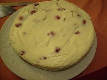 Recette de cheesecake fourré aux framboises express