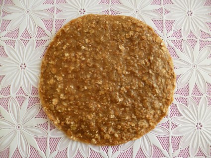 Pancake cru végan sans gluten noisette amande au soja et aux ...