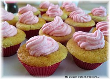 Recette de mini cupcakes fraisy