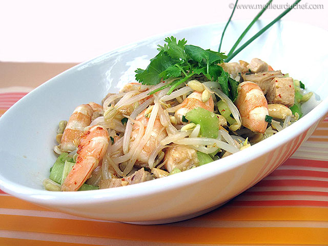 Salade vietnamienne  recette de cuisine illustrée  meilleurduchef ...