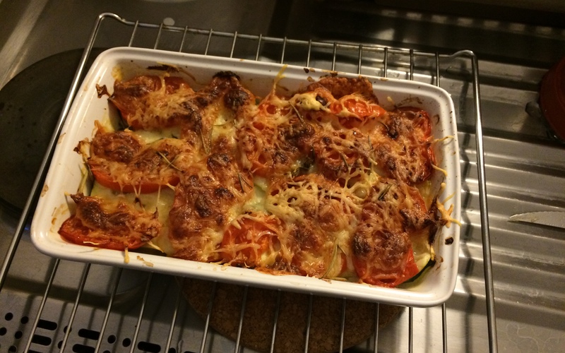 Recette gratin de courgette-tomate-mozzarella pas chère et simple ...