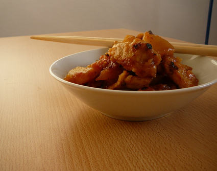 Recette de porc aigre-doux au wok