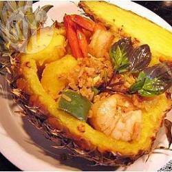 Recette fruits de mer et riz à l'ananas – toutes les recettes allrecipes