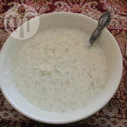 Recette mast o khiyar (salade de concombre au yaourt iranienne ...