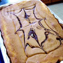Recette gâteau chocolat toile d'araignée halloween – toutes les ...
