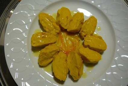 Recette de tournesol de potiron à la sauce d'orange