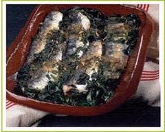 Recette sardines aux épinards et aux herbes
