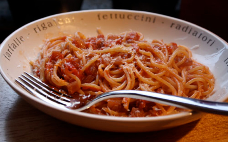 Recette spaghettis all'arrabbiata pas chère et simple > cuisine ...