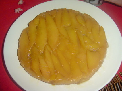 Recette de tarte tatin aux mangues